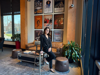 Ali Harnell in her office in Nashville, TN