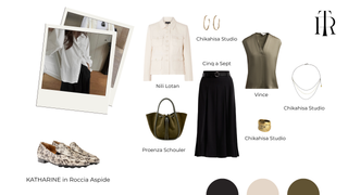 Fall styling board by Amy Nelson